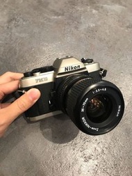 90%新 Nikon FM10 + Nikkor zoom 35-70mm f/3.5-4.8 單反