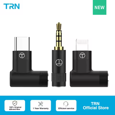 TRN TX T2 pro Earphone Cable Jack 8 Core Copper Plated Real Gold Upgrade Detachable Cable Jack For A