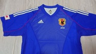 2002年經典Adidas 日本國家隊 足球球衣(日本製)