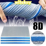 WITAKEY 1Pcs Aquarium Filter Sponge, High-Density 8D Biochemical Filter,  8-Layers Cotton Sponge Aqu