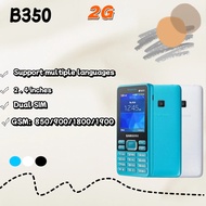 โทรศัพท์มือถือผู้สูงอายุจานแบบตรง B350E สี่ย่านความถี่ Gsm ไม่โทรศัพท์มือถืออัจฉริยะสองที่เสียบบัตร
