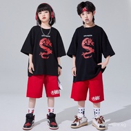 Girls' Jazz Dance Outfit Street Dance Children's Hip-Hop Trendy Outfit Girl's Catwalk Performance Ou