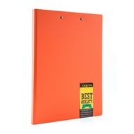 แฟ้มคลิปหนีบ+คลิปบอร์ดCRAYON CB641(1แฟ้ม)มี4สี