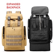 80L Large Capacity Hiking Backpack Military Backpack Daki Gunung Camping Tactical Bagpack Beg Travel
