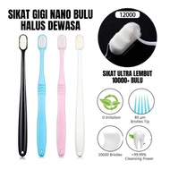 Japan Nano Tech Micro Extra Soft Bristle Toothbrush / Toothbrush + Container Suitable for Travel / N