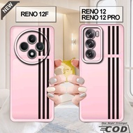 Oppo RENO 12 case _ oppo RENO 12F case _ oppo RENO 12 PRO case - black silicone casing flexibleBENIN
