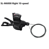 Shimano DEORE M6000 10 Speed Bike Shifters Lever SL-M6000 10V MTB Mountain จักรยานขวาหรือซ้าย Shift 