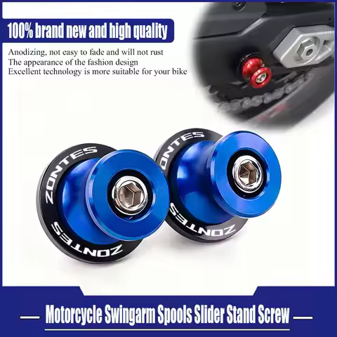 Motorcycle Accessories M8 Swingarm Spools Slider Stand Screw For Zontes Shengshi ZT310X 310T 310V ZT