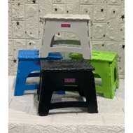 HY Plastic Folding Mini Stool kid Chair Foldable Stool Bench Chair Portable Stool Max.50Kg