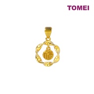 TOMEI Fu-Zi Pendant, Yellow Gold 916