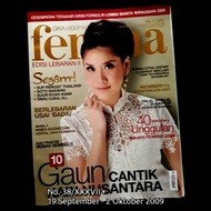 majalah FEMINA
No. 38/XXXVII • 19 September - 2 Oktober 2009