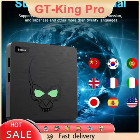 GT-King Pro TV Box BEELINK GT-KING TV Box HiFi Set Top Box STB IPSTB IPTV S922X-H Dolby Audio DTS Li