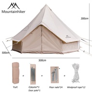 Mountainhiker Yurt tent Pyramid cotton tent Khemah camping besar Outdoor Camping tent glamping Famil