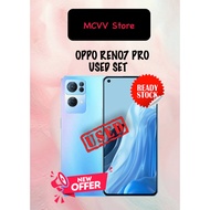 OPPO RENO 7 PRO 5G(256 GB) USED SET/OPPO RENO 7 PRO 5G(256 GB) SET TERPAKAI