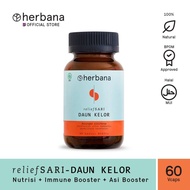 Herbana Relief Sari Daun Kelor- 60 Kapsul