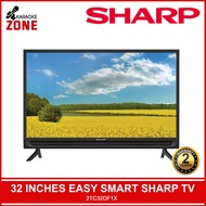 ♙Sharp 2TC32DF1X   Smart TV  Netflix, Youtube, Prime Video  Sharp Aquos 32 inch  Sharp Smart Led Tv 