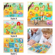 [Lstjj] Animal Puzzle, 3D Wooden Puzzle, Wooden Toy, Baby Hand As Birthday Gift