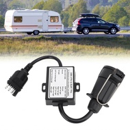 Trailer Adapter Connector  Stable Connection 4pin US To 7pin EU Caravan Wiring Dependable for RV
