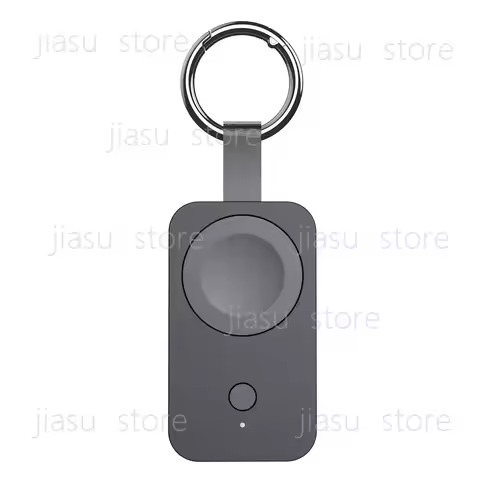 Portable 1000mAh Keychain Power Bank Magnetic Wireless Charger for Apple Watch 8 V9 Model