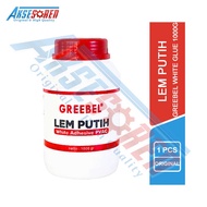 Accessories White Glue [Greebel White Glue 1000 Gr] Multipurpose Glue Colek 1 Kg Non-Toxic Paper Adh