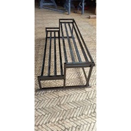 🔥🔥sale🔥🔥rak pasu bunga besi 2 tingkat