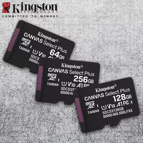 Kingston Original SDCS3 MicroSD TF Card V10 64GB 128GB 256GB V30 512GB Memory Card for Drones Switch