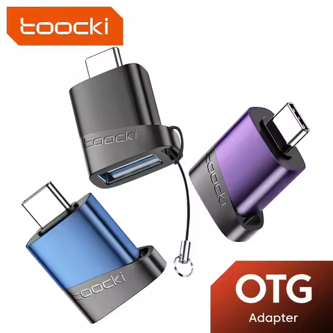 Toocki USB 3.0 OTG Adapter USB To Type C Converter For Macbook Xiaomi Huawei Samsung Type C Male To 