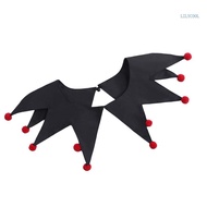 【CH】 Christmas Clown Costume Collar Detachable Collar Jester Neckpiece For Cocktails