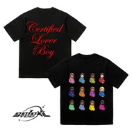 DRAKE - Certified Lover Boy Album CLB, Oversized, Street Hype Culture Shirts Baju Lelaki T Shirt Ove