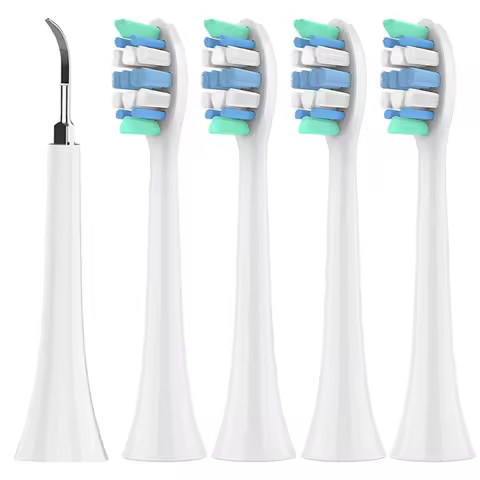 Tartar Remover Toothbrushes Head and Replacement Brush Heads, Compatible with Philips Sonicare Elect