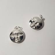 Substore.th/fullmood pendent/ 2-Sided Moon Pendant smile moody Only