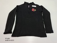 เสื้อกันหนาวมือสองชาย สเวตเตอร์ เด็กใส่ได้  size S ตามป้าย อก343639 ยาว23.5 รายละเอียดเสื้ออยู่ในภาพ