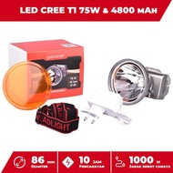 AOKI Senter Kepala AK-H085 85W Cahaya Putih Professional Premium Metallic Paint LED LASER CHIP 7200