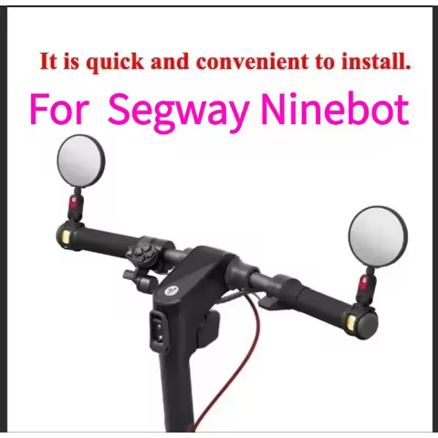 Original Rearview Mirror Rear View Mirrors for Segway Ninebot MAX G3 ZT3 Pro F3 F3 Pro E3 E3 Pro Ele