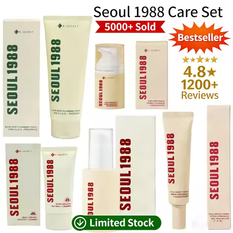 Seoul 1988 Eye Cream Face Cream Set Hydrating Firming Smoothing Reducing Fine Lines Dark Circles Lig