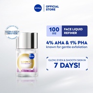 NIVEA Luminous Skin Glow Liquid Refiner 100ml | Exfoliating Toner Refines Pores Even Skin