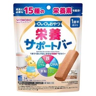 朝日與光堂 幼兒輔食 Gungun Oyatsu 營養棒 牛奶可可風味 5 件裝