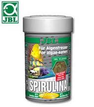 蝦兵蟹將【德國 JBL-珍寶】Spirulina 螺旋藻飼料【一罐】薄片飼料 小型魚 海水魚 藻類配方 最高含量 藍綠藻