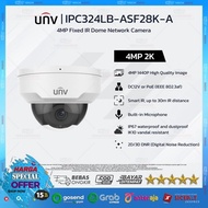 UNIVIEW IPC324LB-ASF28K-A 4MP Fixed IR Dome Network Camera CCTV 