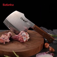 BAFONHA Stainless Steel Cleaver Knives With Wooden Handle Potong Tulang Daging Axe Pisau Kapak Heavy