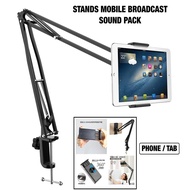 Phone Stand, Ipad Watching Movies Bedside Clip, Desk (4.8 inch -> 10.5 inch)