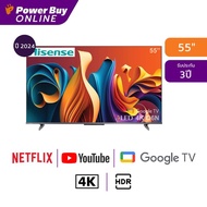 HISENSE ทีวี 55Q6N Google TV 55 นิ้ว 4K UHD QLED รุ่น 55Q6N ปี 2024