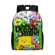 Bfdi Backpack Teenager School Bag Canvas Notebook Backpack Bag Unisex