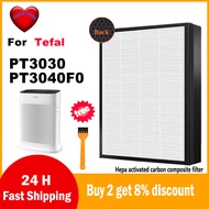 2 in 1 Activated Carbon + Hepa Filter for Tefal Pure Air Purifier PT3030 PT3030G0 PT3030K0 PT3030F0