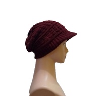 DALEMAN KERUDUNG WANITA DEWASA MURAH CIPUT RAJUT TOPI NENK-NENEK / KUPLUK RAJUT PREMIUM IBU-IBU WARN