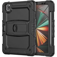 全城熱賣 - 格里芬支架C款 硅膠+PC平板殼 適用於 iPad Pro 11 2022 / 2021 / 2020 / 2018（黑色）