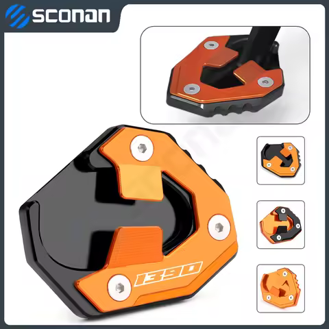 For KTM 1390 SUPER DUKE R EVO 1390Super duke R Motorcycle Aluminum Kickstand Extension Plate Side St