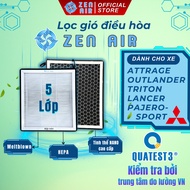 Mitsubishi ATTRAGE, OUTLANDER, TRITON, PAJERO SPORT car Air conditioner filter 5-layer Zen Air Air f