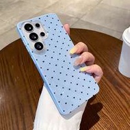 เคสโทรศัพท์กันกระแทก IMD ลายจุดหัวใจดีไซน์มินิมอล, รุ่นสากล, ใช้ได้กับ S26 Ultra/S25/S24/S23/S22/S21