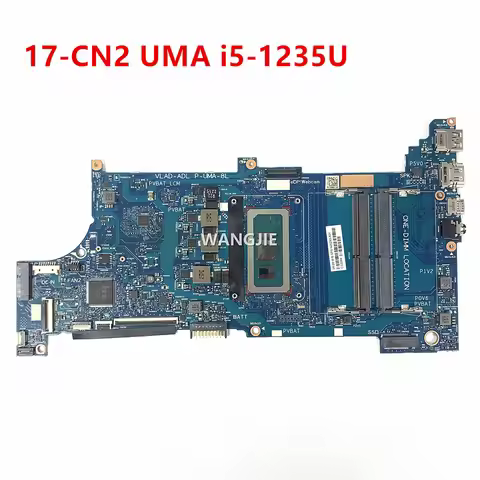 N43999-601 For HP 17-CN 17T-CN300 470 G10 Laptop Motherboard N20293-601 N20293-001 i7-1255U 6050A335